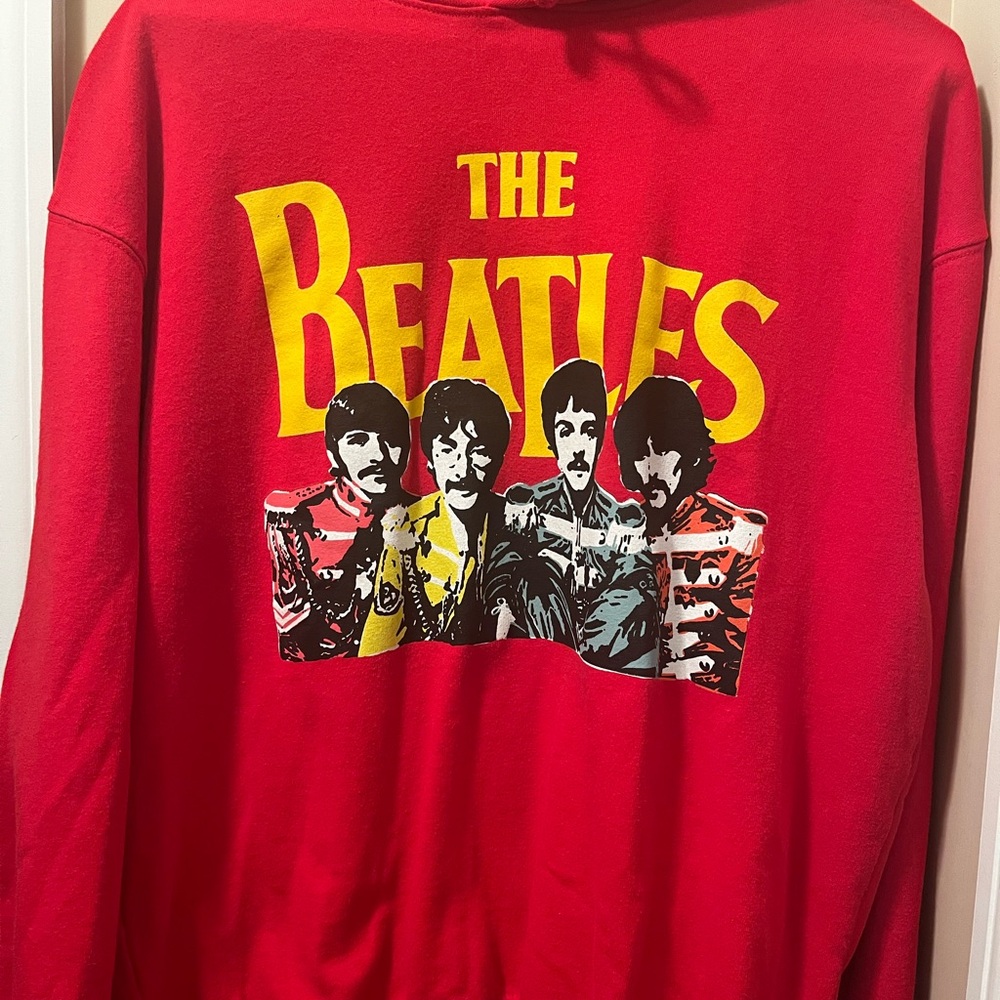 The Beatles Hoodie Size Medium